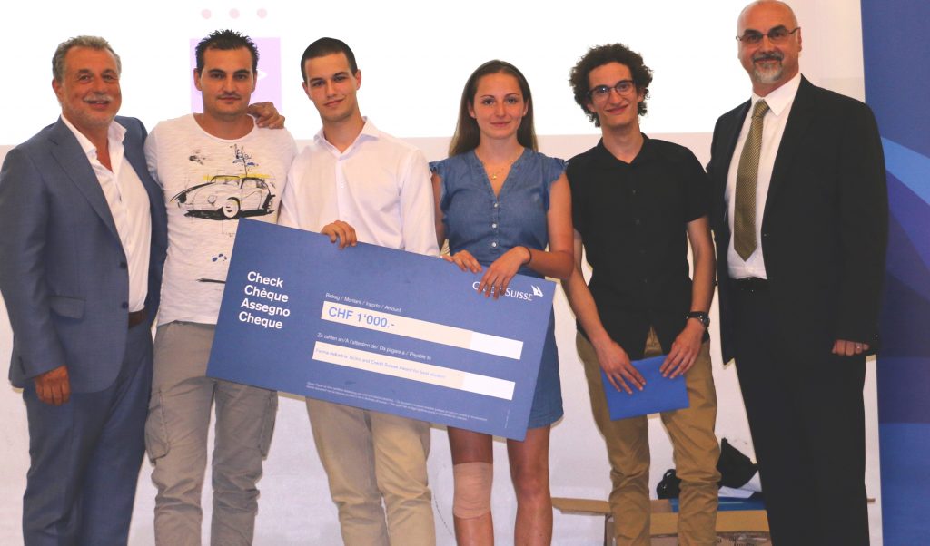 Farma Industria Ticino And Credit Suisse Award For Best Student